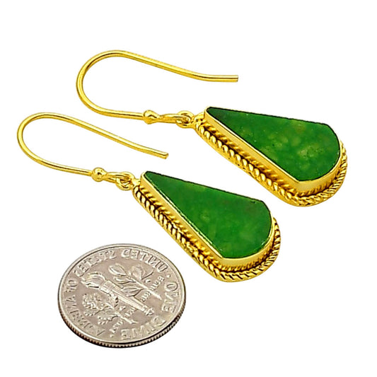 Dragon Vein Agate Earrings EM-1055 TE01057