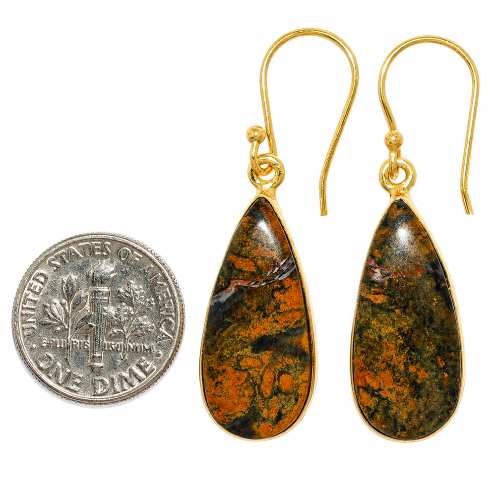 Ocean Jasper Earrings EM-1001 TE01082