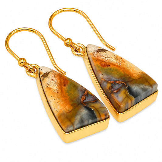 Maligano Jasper Earrings EM-1001 TE01085