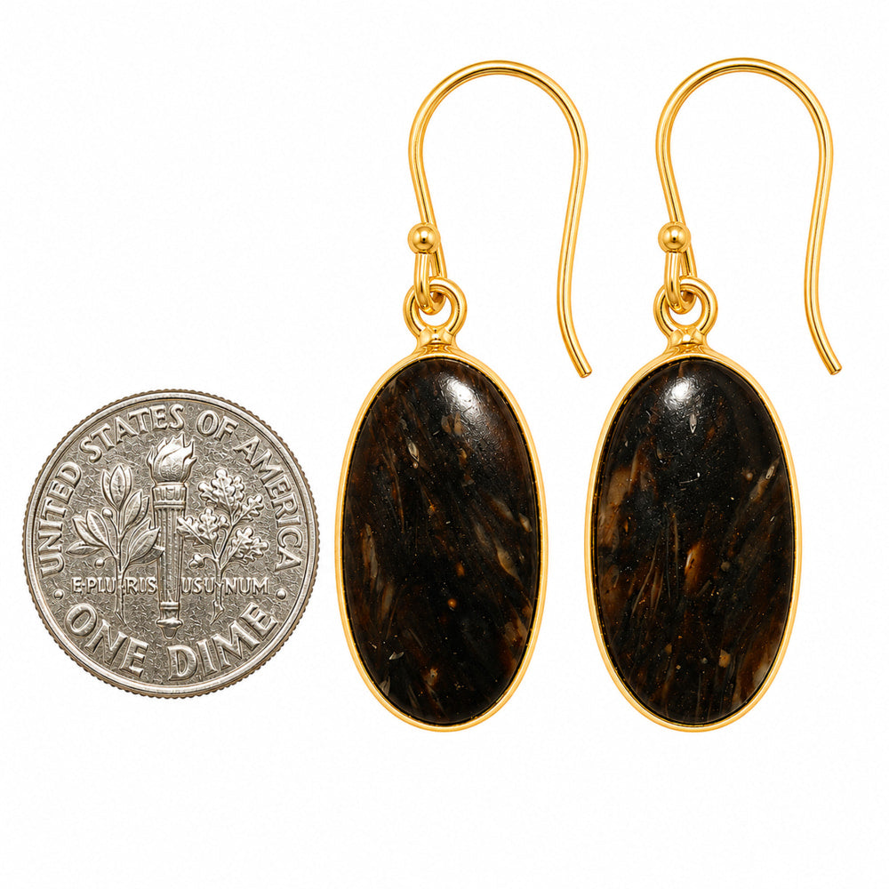 Bat Cave Jasper Earrings EM-1001 TE01105