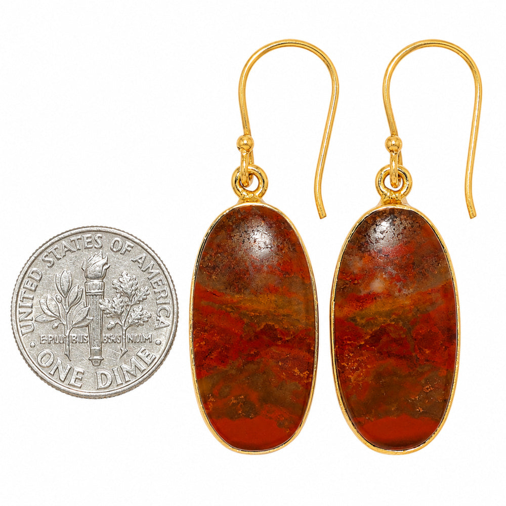 Rare Cady Mountain Agate Earrings EM-1001 TE01116