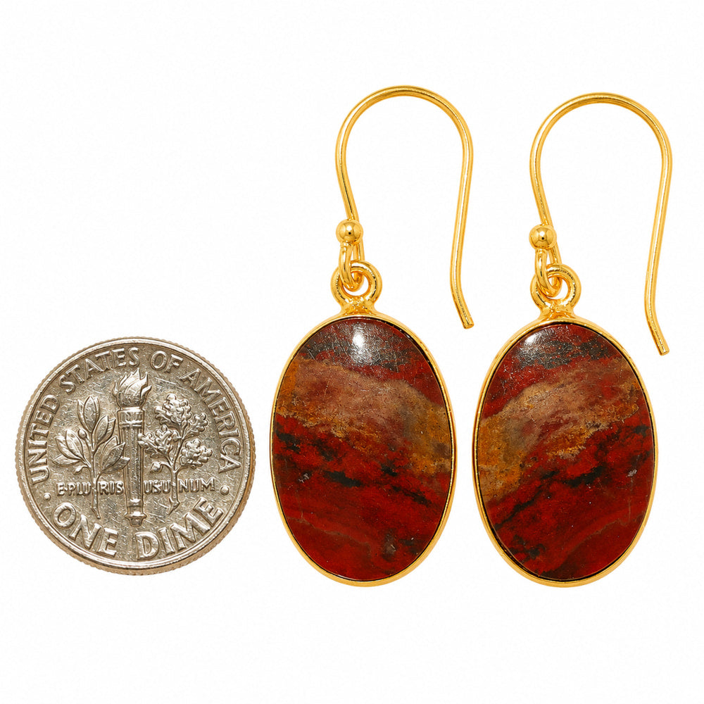 Rare Cady Mountain Agate Earrings EM-1001 TE01130
