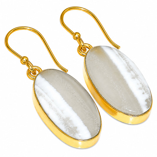 Banded Onyx Earrings EM-1001 TE01135