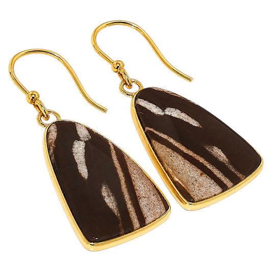 Outback Jasper Earrings EM-1001 TE01158