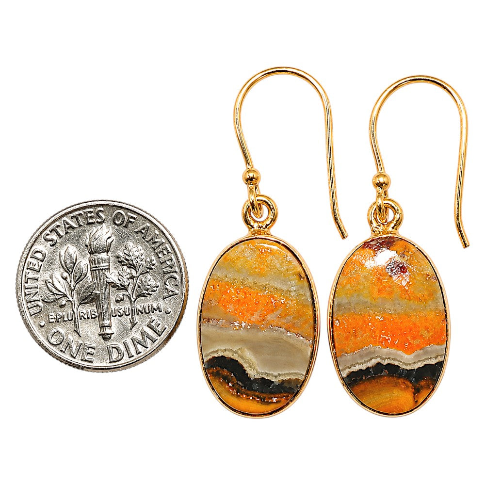 Indonesian Bumble Bee Earrings EM-1001 TE01179