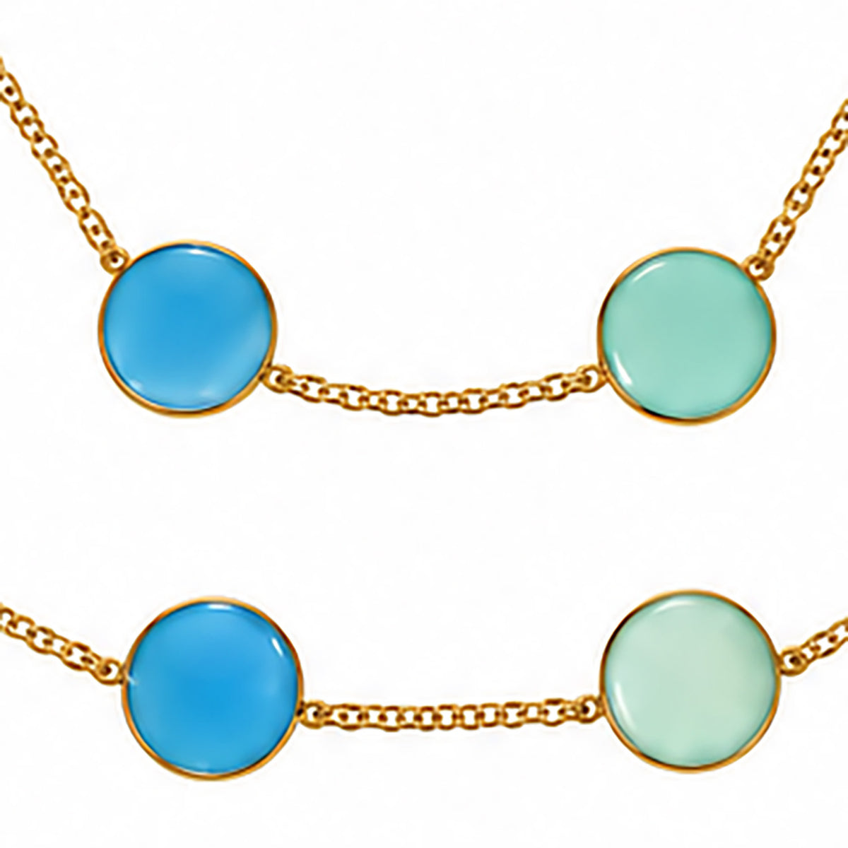 Multi Quartz Necklace BM-1049 TN01003
