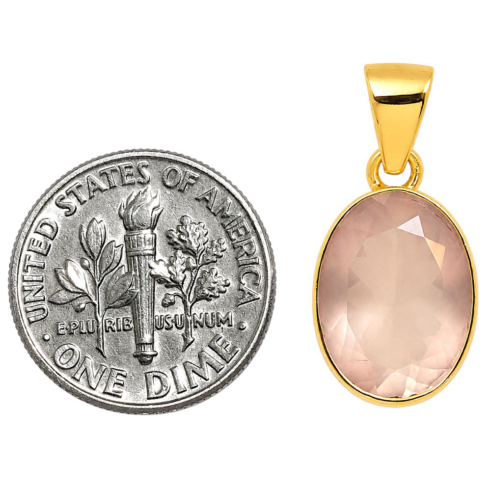 Rose Quartz Pendant PM-1001 TP01008