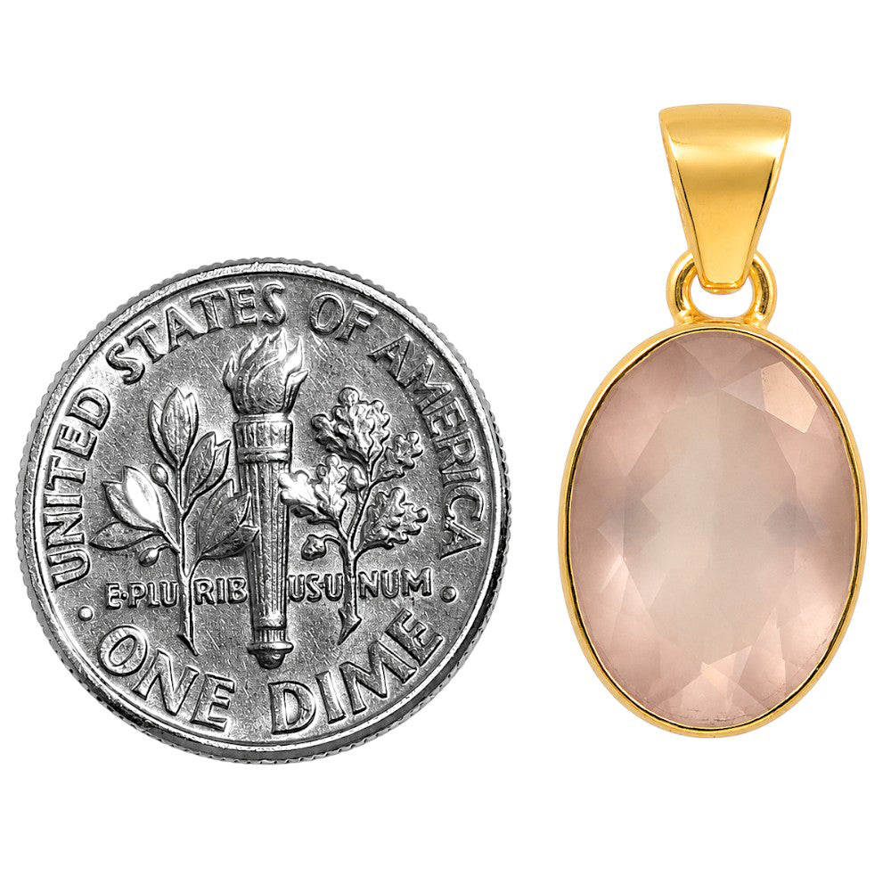 Rose Quartz Pendant PM-1001 TP01009