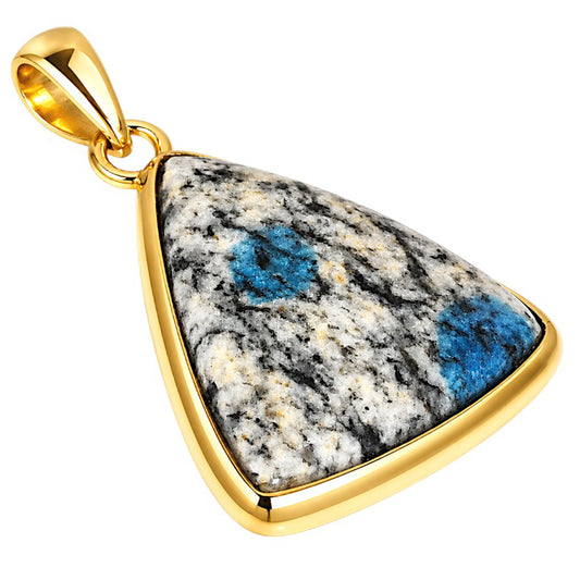 K2 Blue - Azurite In Quartz Pendant PM-1002 TP01033