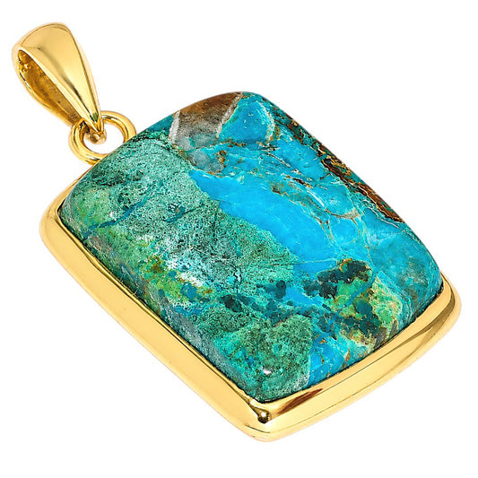 Azurite In Malachite Pendant PM-1002 TP01050