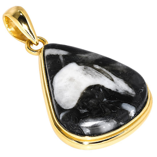Mexican Cabbing Fossil Pendant PM-1124 TP01074