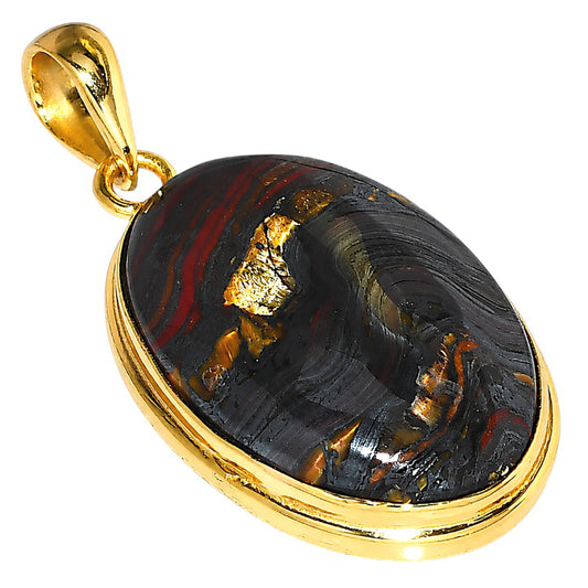 Iron Tiger Eye Pendant PM-1124 TP01095