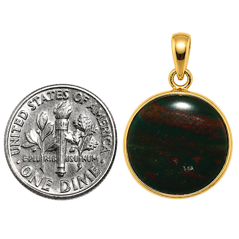 Blood Stone Pendant PM-1124 TP01097