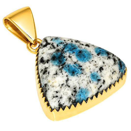 K2 Blue - Azurite In Quartz Pendant PM-1325 TP01120