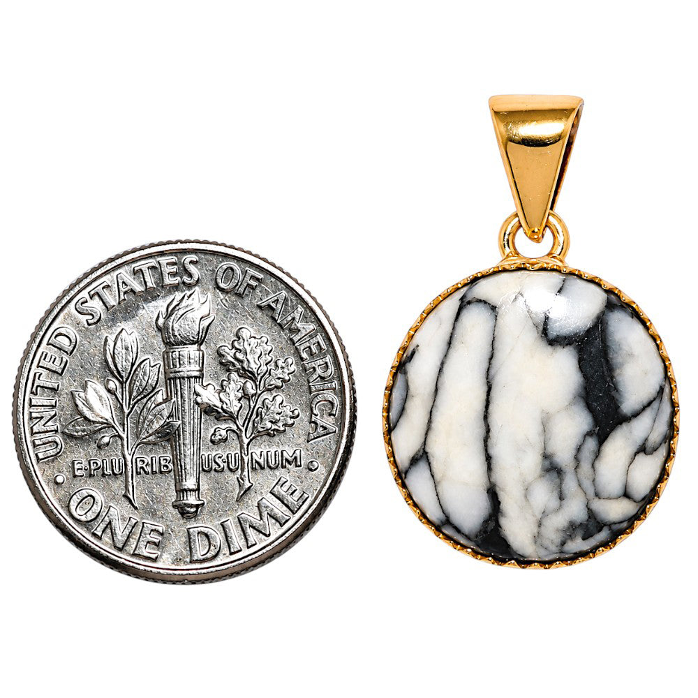 Pinolith Stone Pendant PM-1325 TP01136