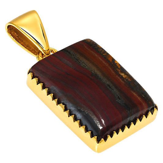 Iron Tiger Eye Pendant P-1060 TP01189