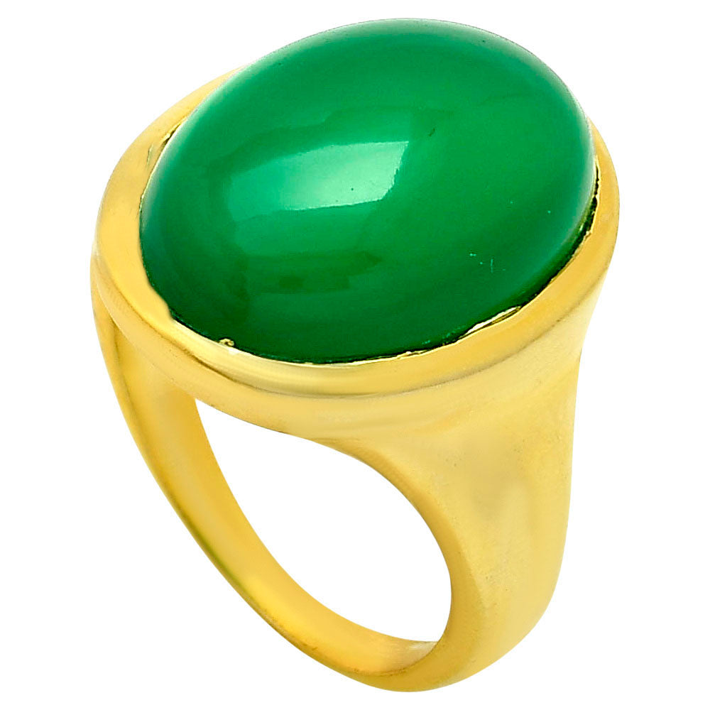 Green Onyx Ring size-8 RM-1004 TR01101