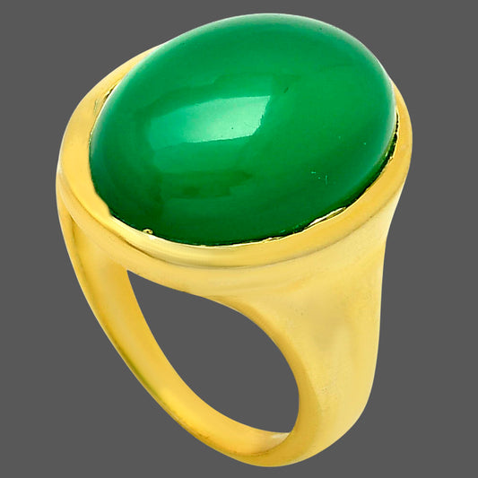 Green Onyx Ring size-10 RM-1004 TR01105