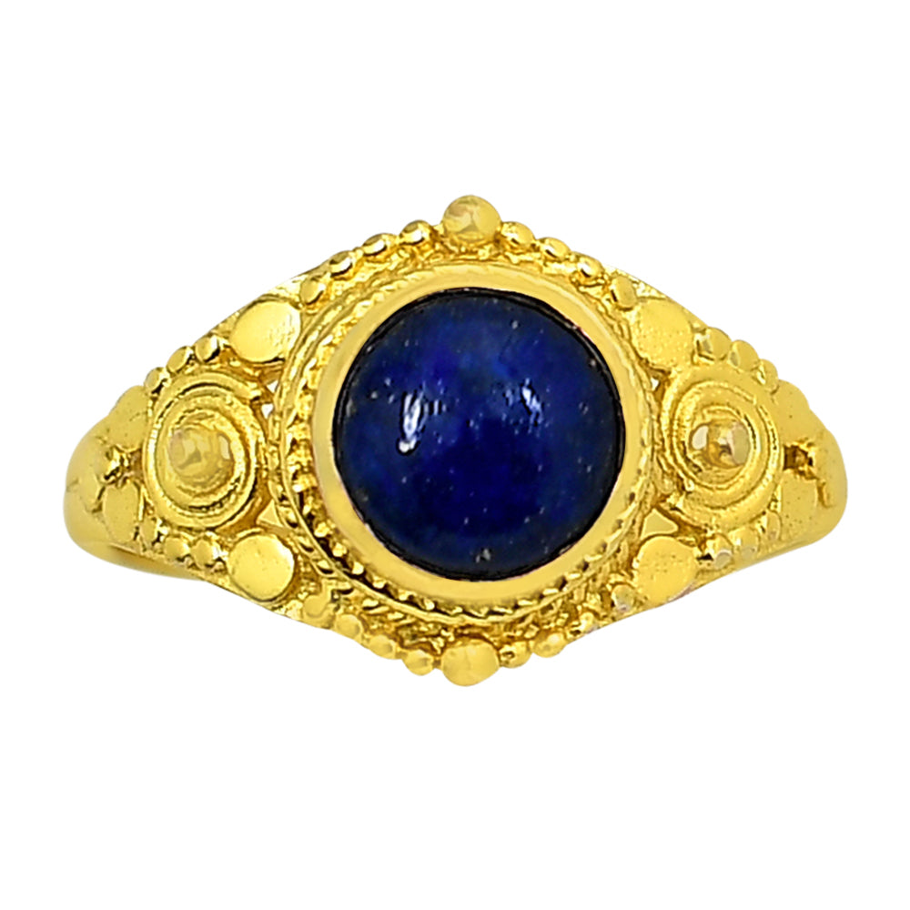 Lapis Lazuli Ring size-7 RM-1346 TR01130