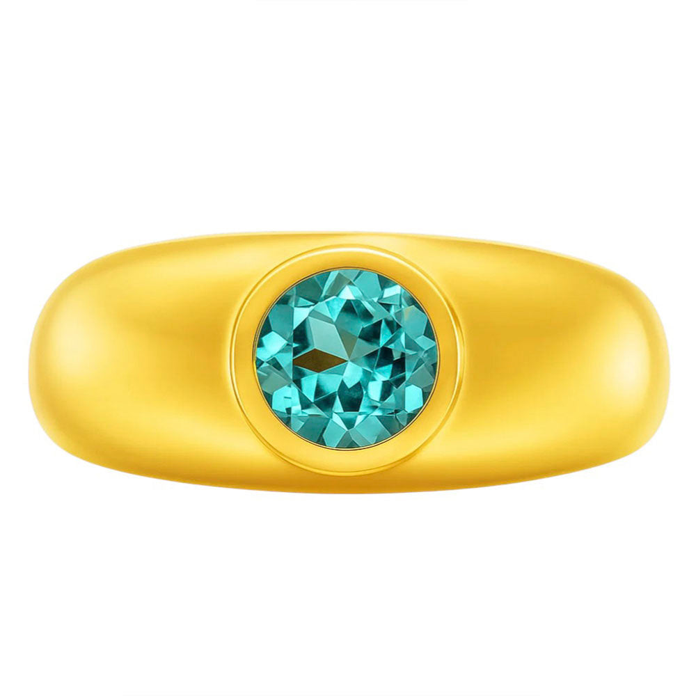 London Blue Topaz Ring size-6 RM-1758 TR01141