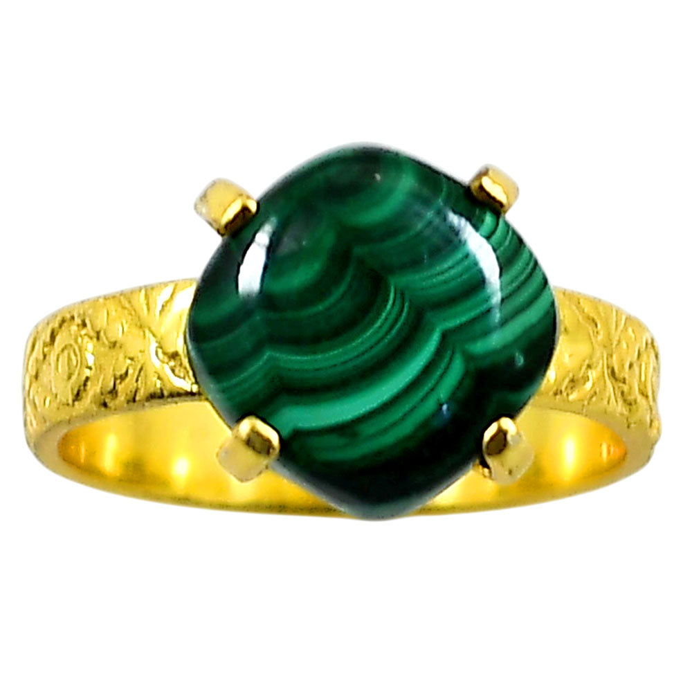 Malachite Eye Ring size-7 RM-1019 TR01320