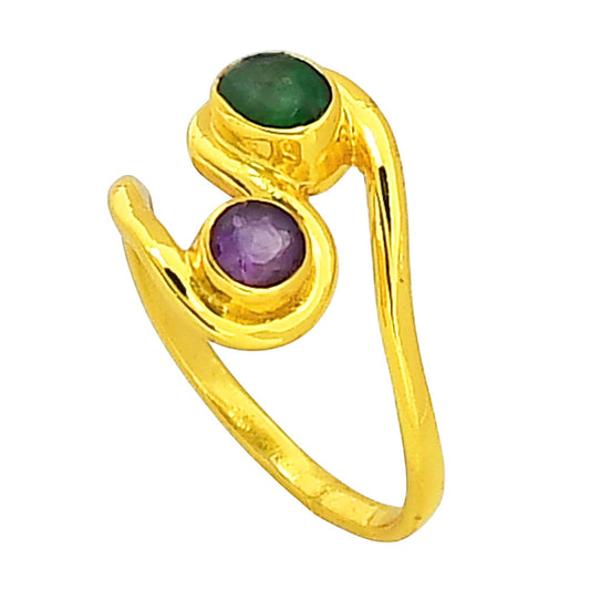Green Onyx Ring size-7 RM-1039 TR01327
