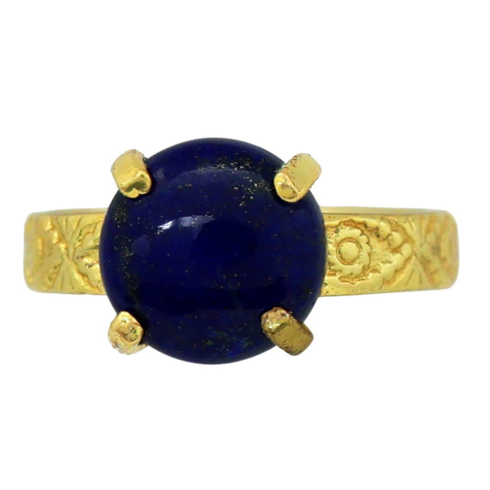 Lapis Lazuli Ring size-8 RM-1019 TR01332