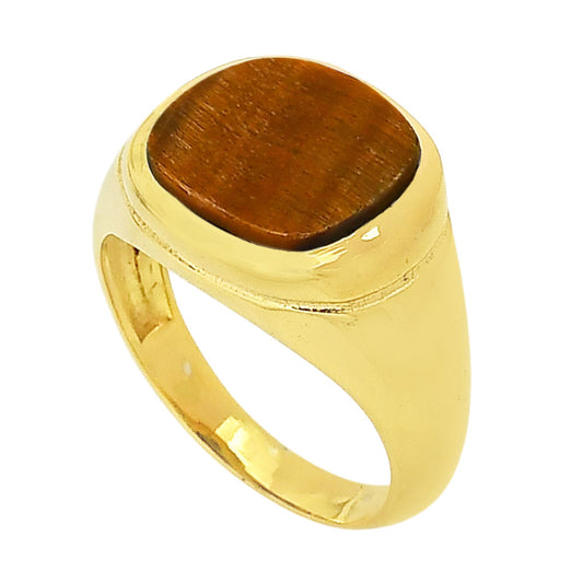 Tiger Eye Ring size-7 RM-1115 TR01346