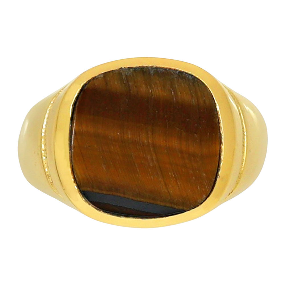 Tiger Eye Ring size-8 RM-1115 TR01349