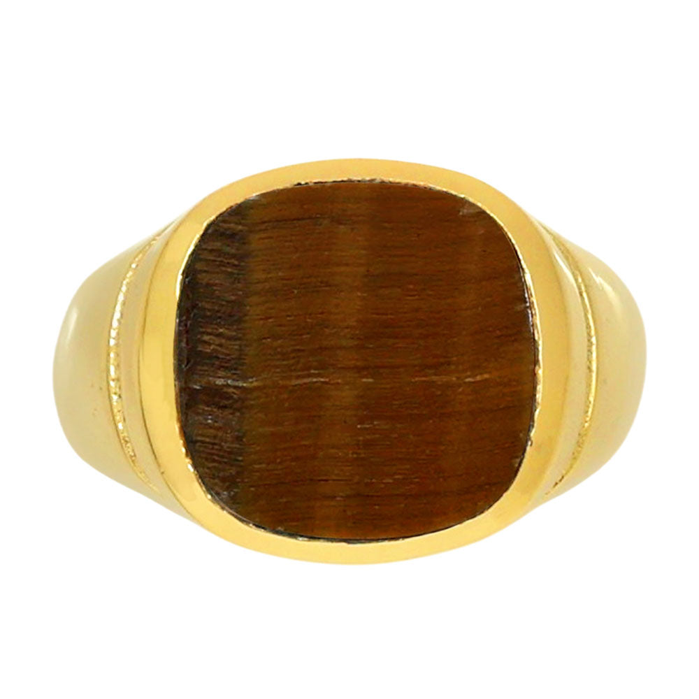 Tiger Eye Ring size-8.5 RM-1115 TR01351