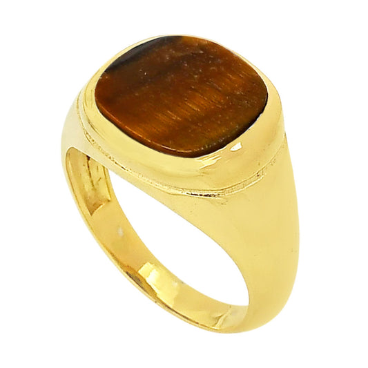 Tiger Eye Ring size-9 RM-1115 TR01353