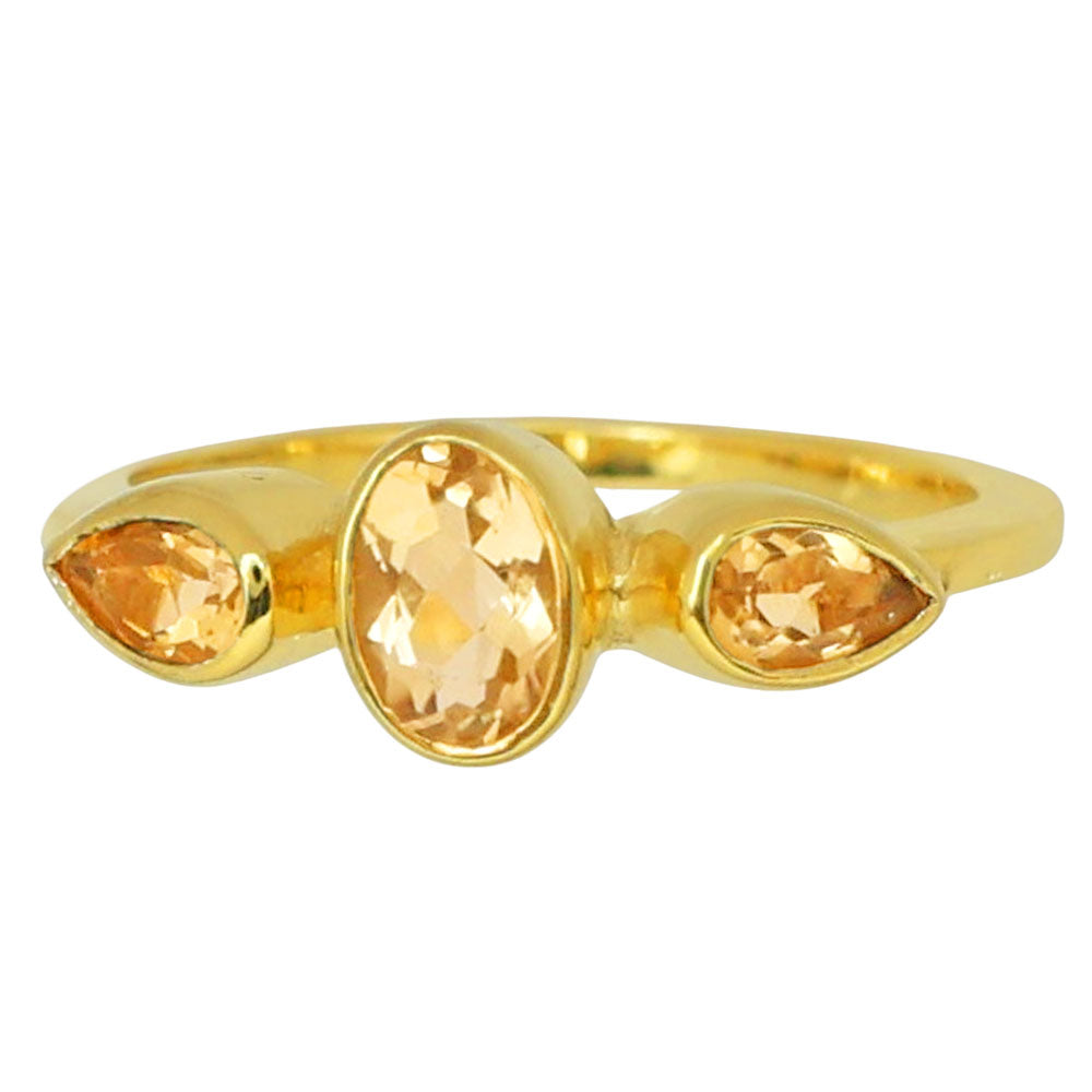 Citrine Ring size-7 RM-1756 TR01402