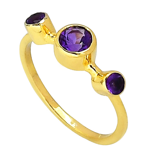 Amethyst Ring size-8 RM-1764 TR01429