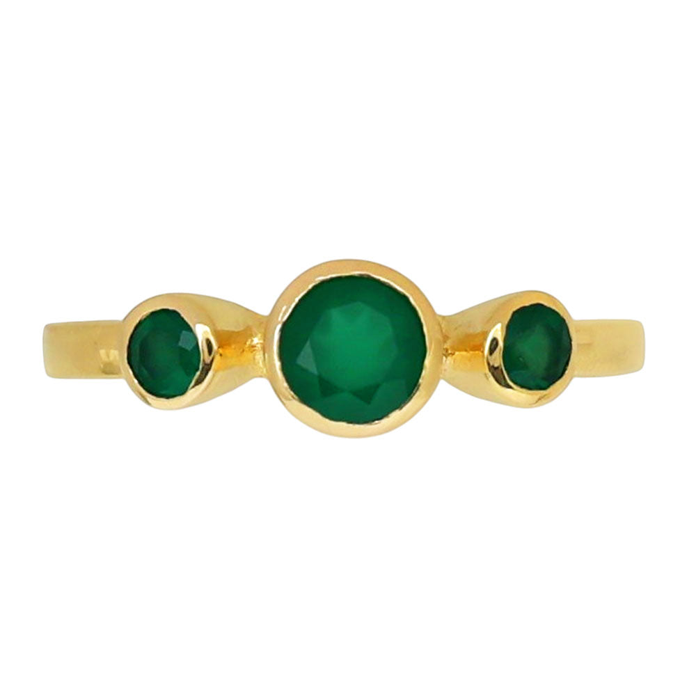 Green Onyx Ring size-5.5 RM-1764 TR01438