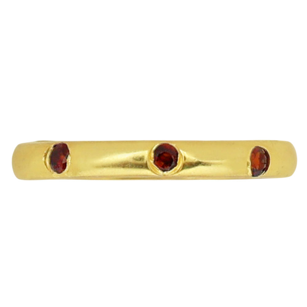 Hessonite Garnet Ring size-5 RM-1780 TR01454