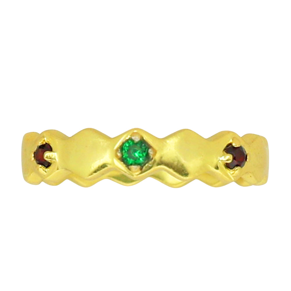Green Tourmaline Ring size-6 RM-1766 TR01457