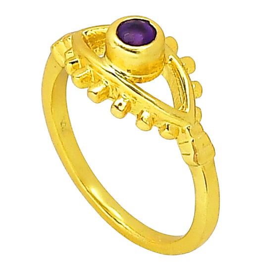 Amethyst Ring size-6 RM-1773 TR01474