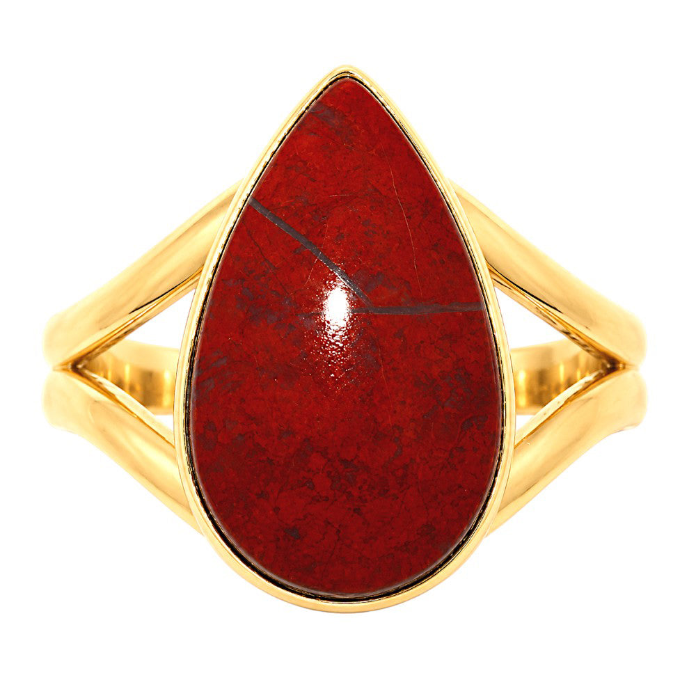 Red Moss Agate Ring size-8 RM-1002 TR01504
