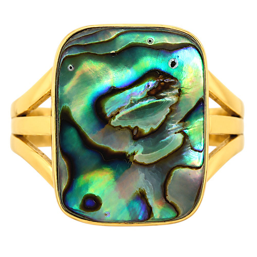 Abalone Shell Ring size-7 RM-1003 TR01660