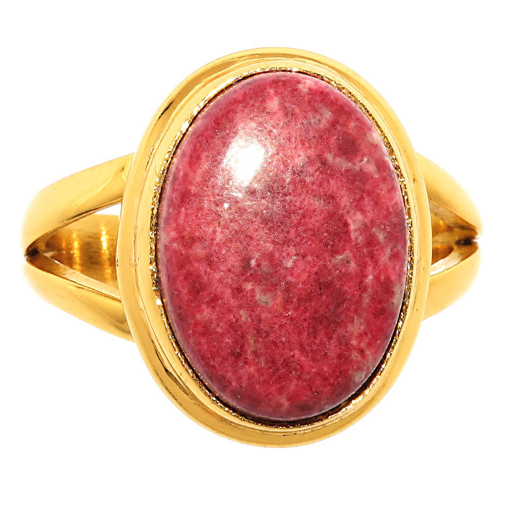 Pink Thulite Ring size-6 RM-1008 TR01681