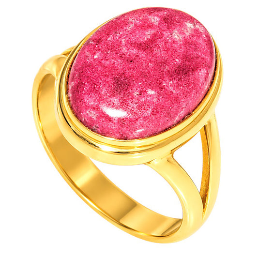 Pink Thulite Ring size-10 RM-1008 TR01688