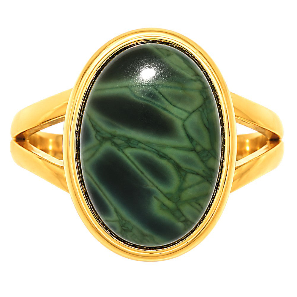 Spider Web Obsidian Ring size-6 RM-1008 TR01690