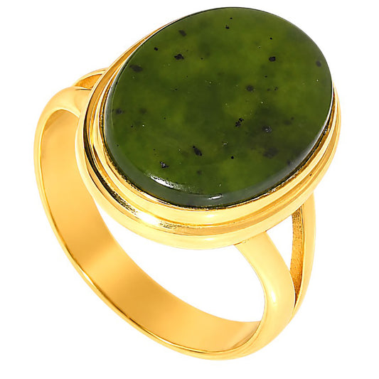 Chrome Chalcedony Ring size-7 RM-1008 TR01697