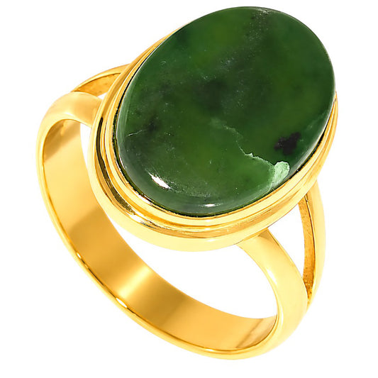 Chrome Chalcedony Ring size-9 RM-1008 TR01699