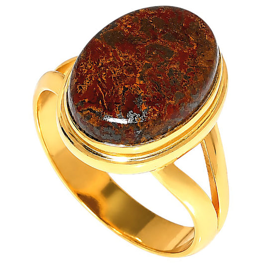 Rare Cady Mountain Agate Ring size-7 RM-1008 TR01718