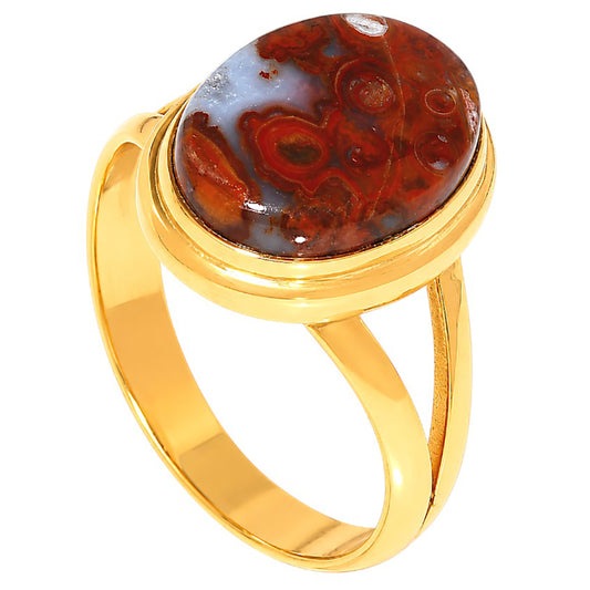 Rare Cady Mountain Agate Ring size-9 RM-1008 TR01722