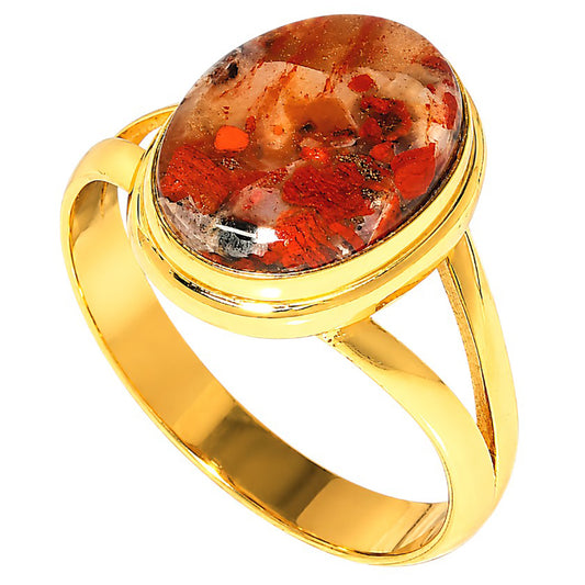 Rare Cady Mountain Agate Ring size-10 RM-1008 TR01723