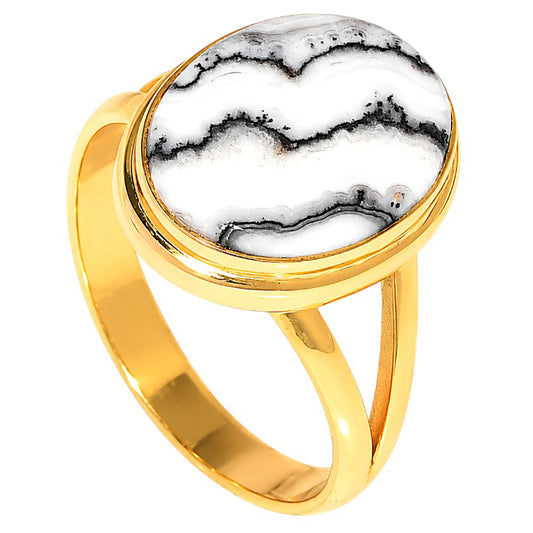 Prairie Agate Ring size-10 RM-1008 TR01732