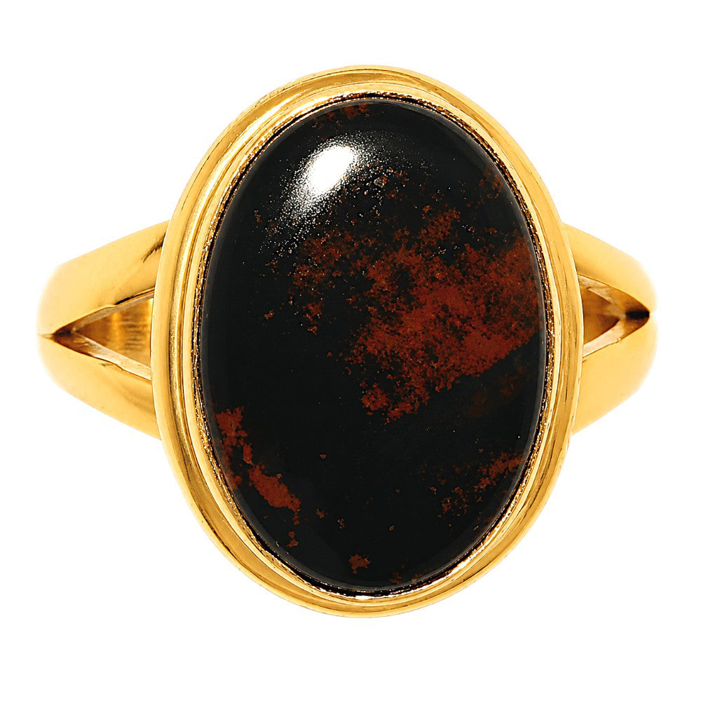 Blood Stone Ring size-6 RM-1008 TR01735