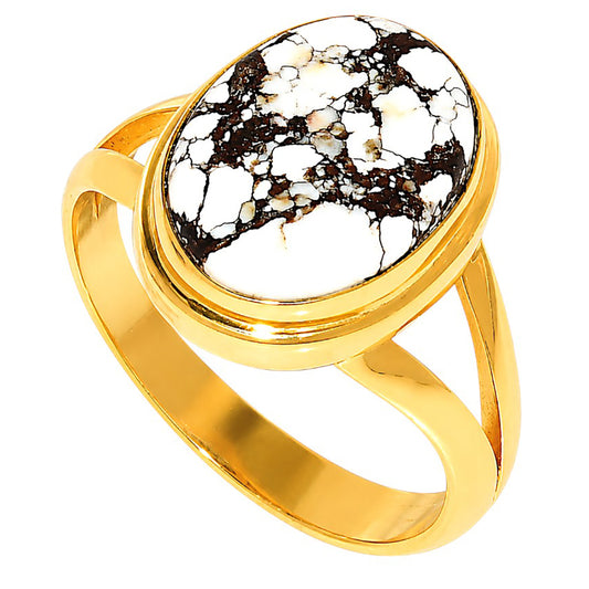 Wild Horse Jasper Ring size-8 RM-1008 TR01750